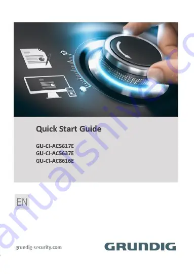 Grundig GU-CI-AC5617E Quick Start Manual Download Page 1