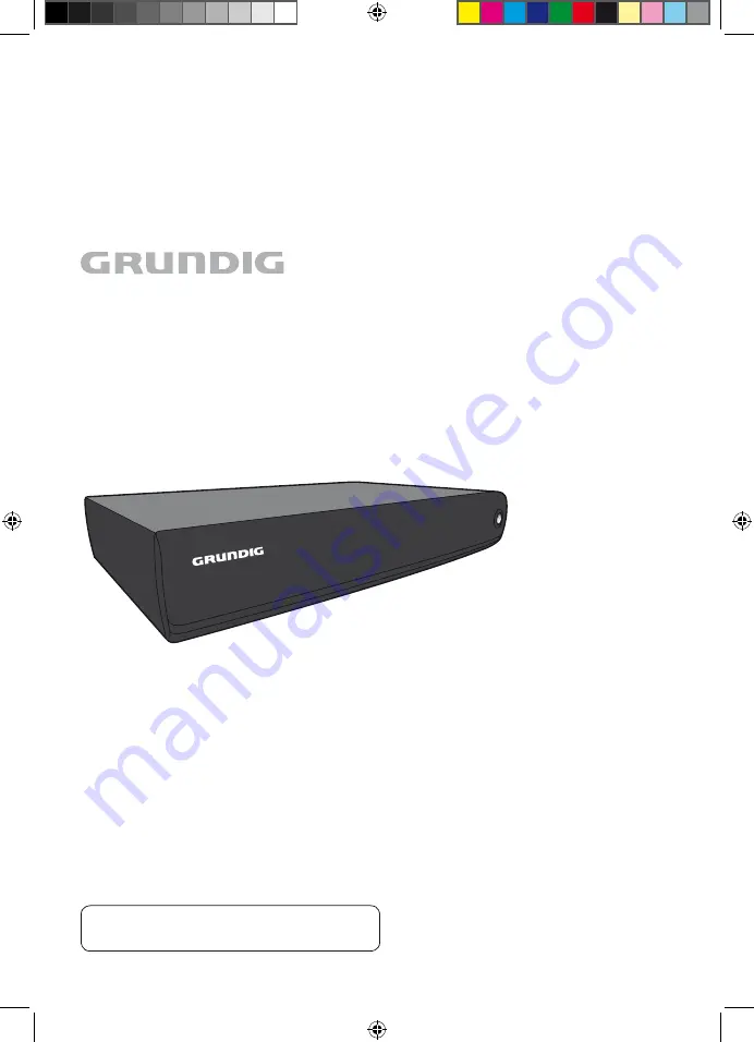 Grundig GUD1600TS1G Скачать руководство пользователя страница 1