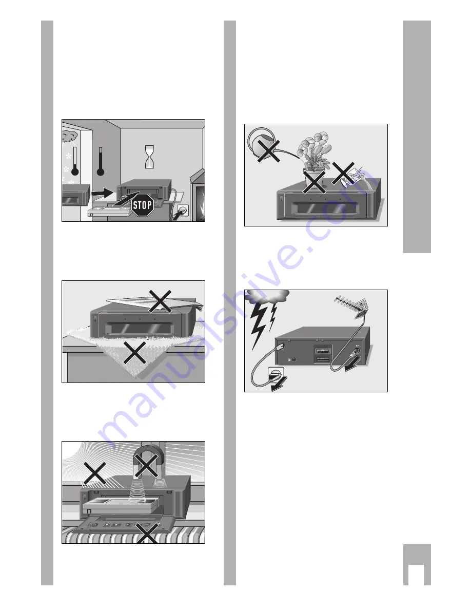 Grundig GV 600 SV User Manual Download Page 4