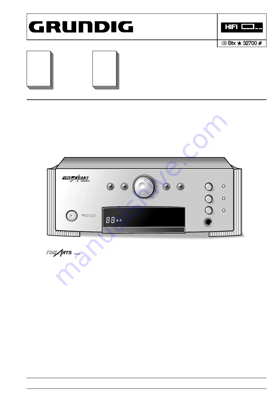 Grundig M 100-ADPL Service Manual Download Page 1