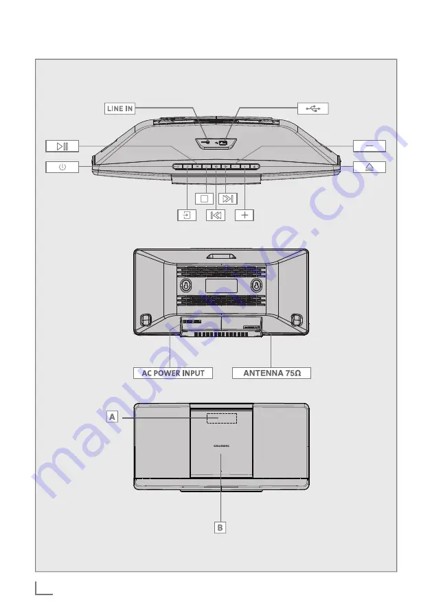 Grundig MF 2050 BT DAB+ User Manual Download Page 3