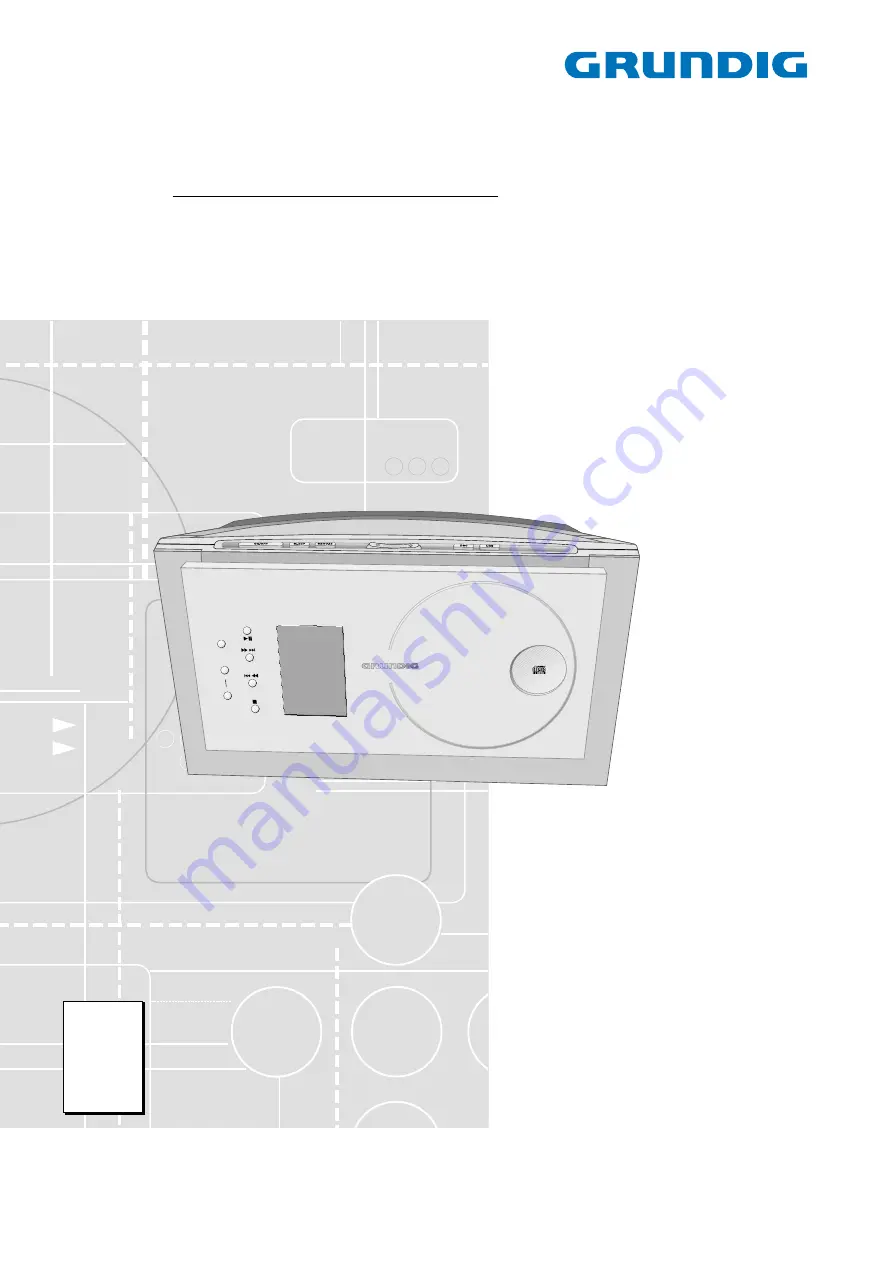 Grundig Ovation CDS 6380 S Service Manual Download Page 1