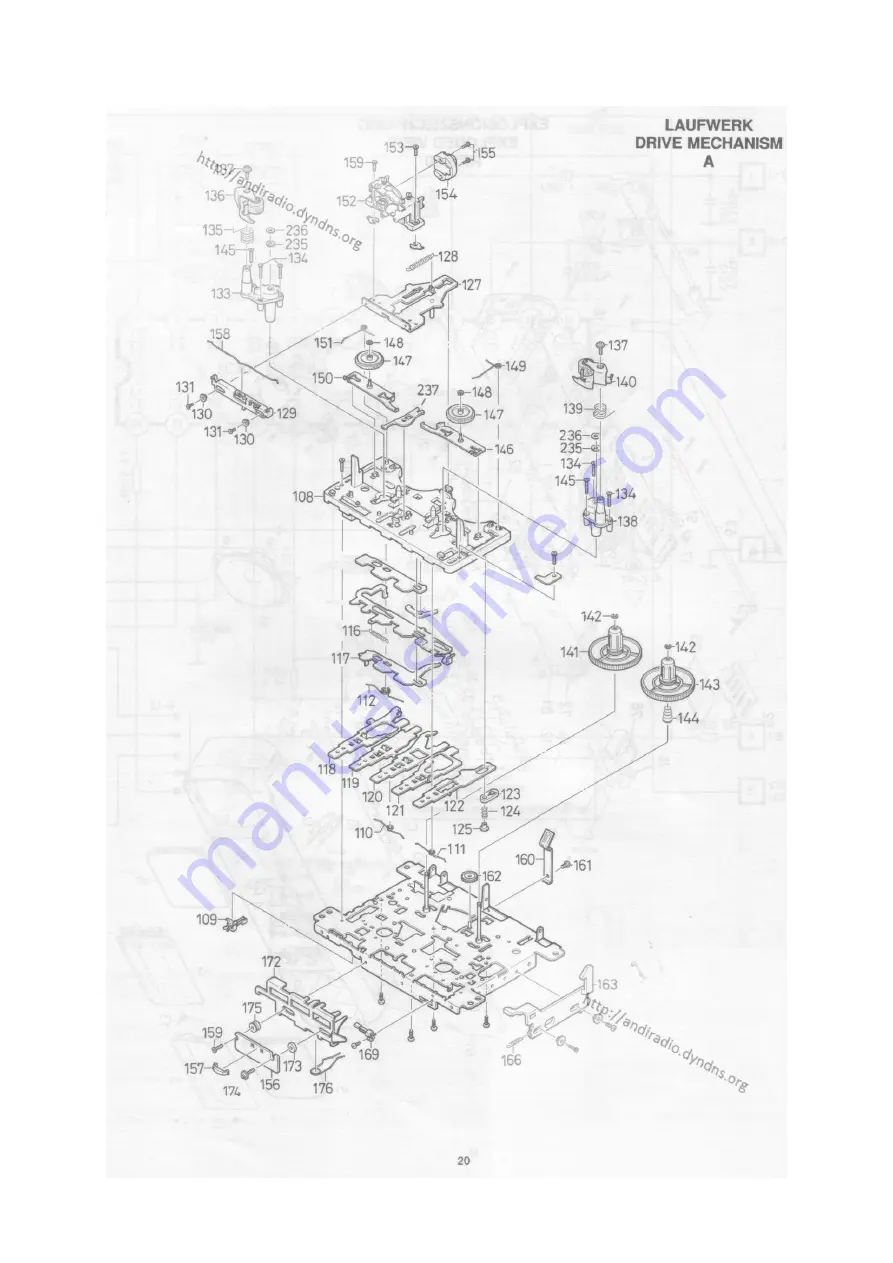 Grundig RR 1650 Service Manual Download Page 20