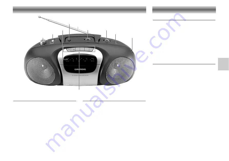 Grundig RR 316 Manual Download Page 17