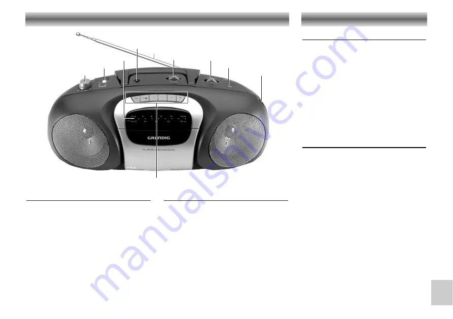 Grundig RR 316 Manual Download Page 41