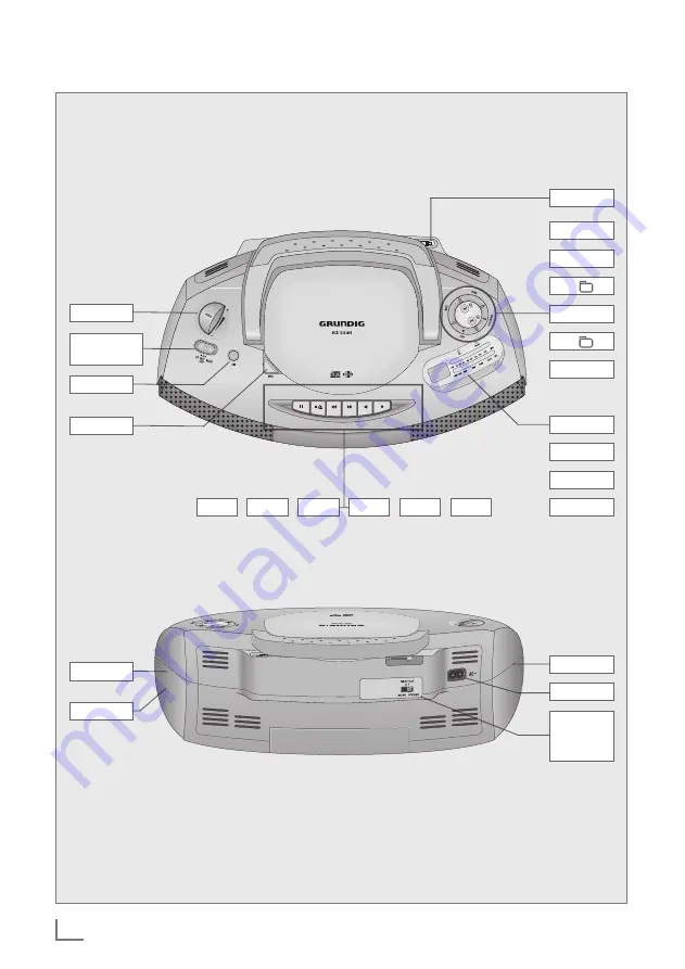 Grundig RRCD 1350 MP3 Скачать руководство пользователя страница 2