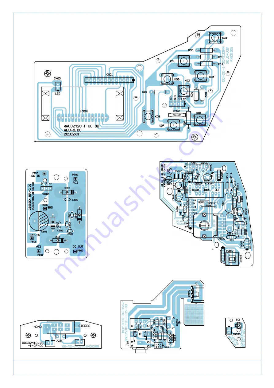 Grundig RRCD 2420 MP3 Service Documents Download Page 5