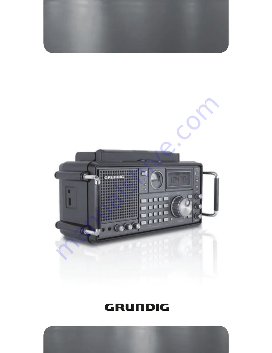 Grundig SATELLIT 750 Owner'S Manual Download Page 1