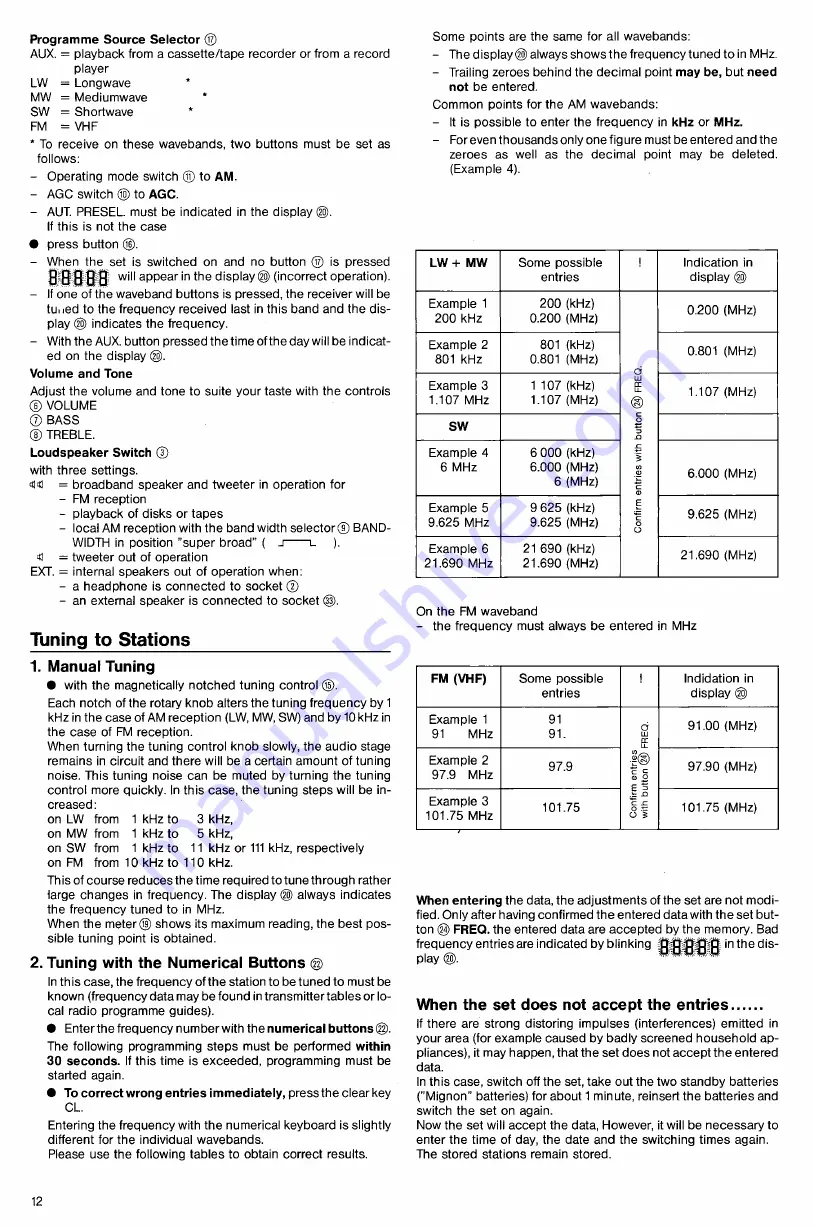 Grundig SATELLIT INTERNATIONAL 650 Operating Instructions Manual Download Page 5