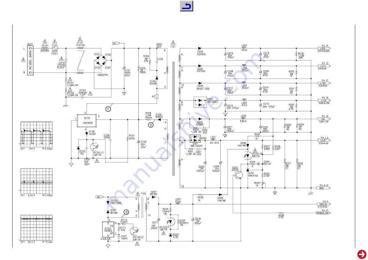 Grundig Sinio DTR 6110 S Service Manual Download Page 21