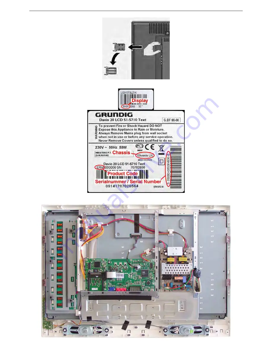 Grundig Toronto 32-7830 T Service Manual Download Page 3