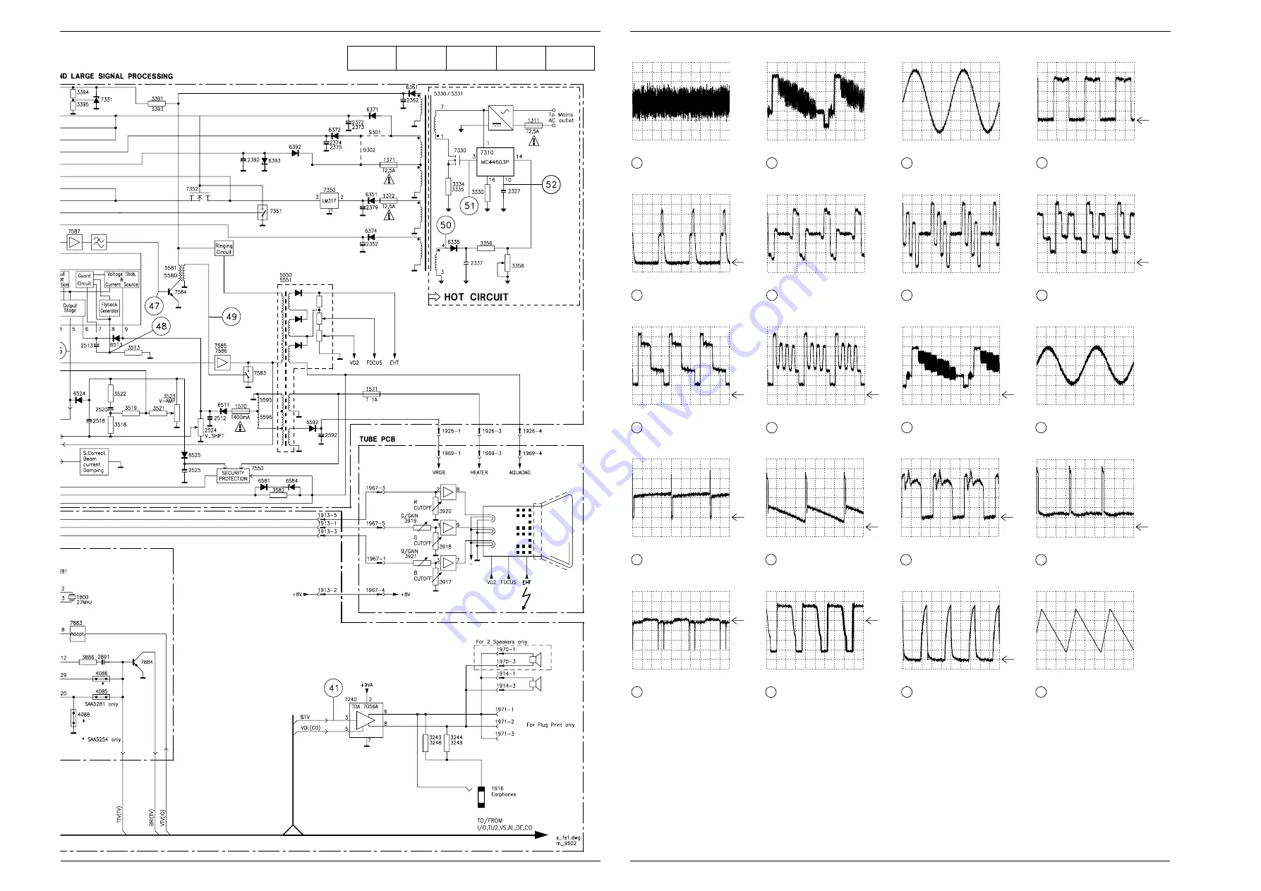 Grundig TVR 3710 FR Service Manual Download Page 43