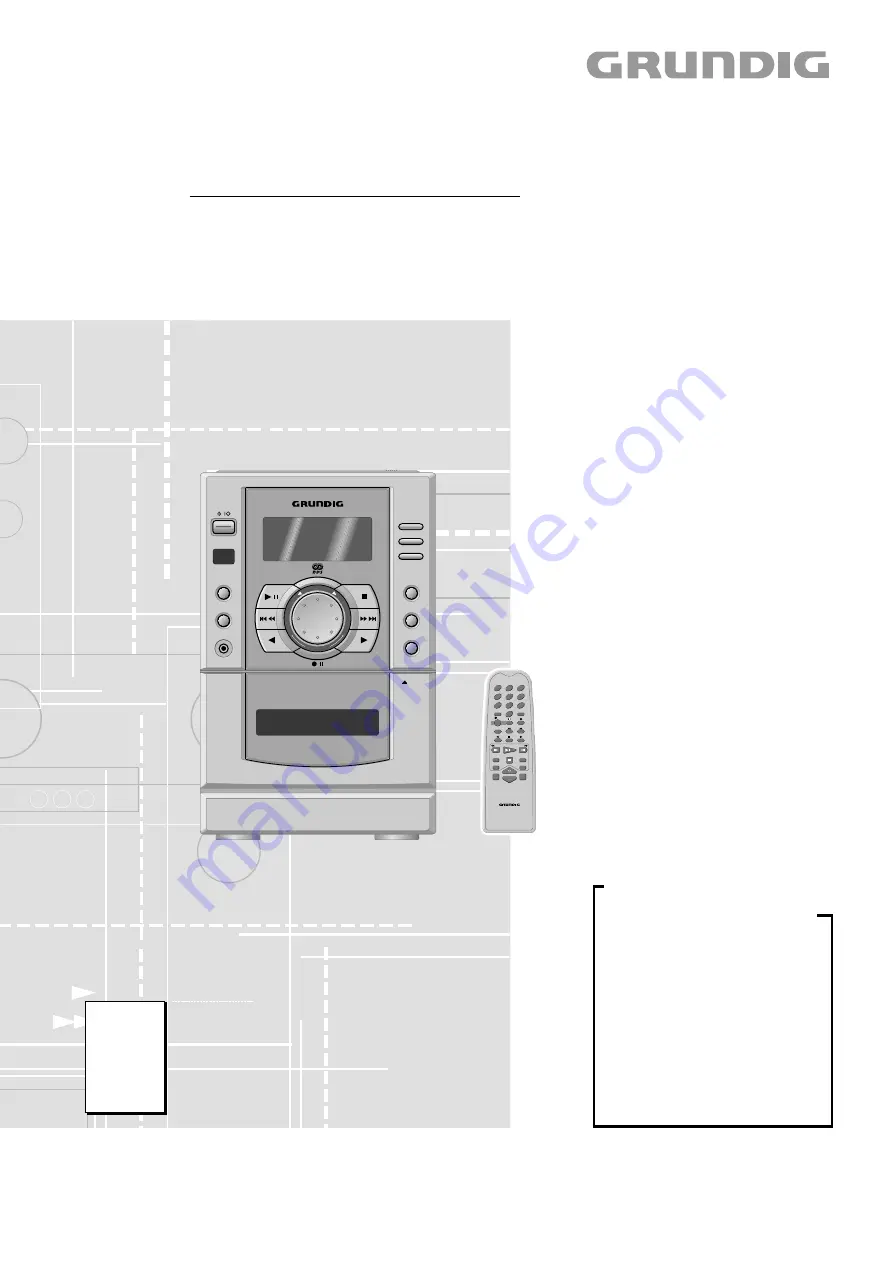 Grundig UMS 25 Service Manual Download Page 1