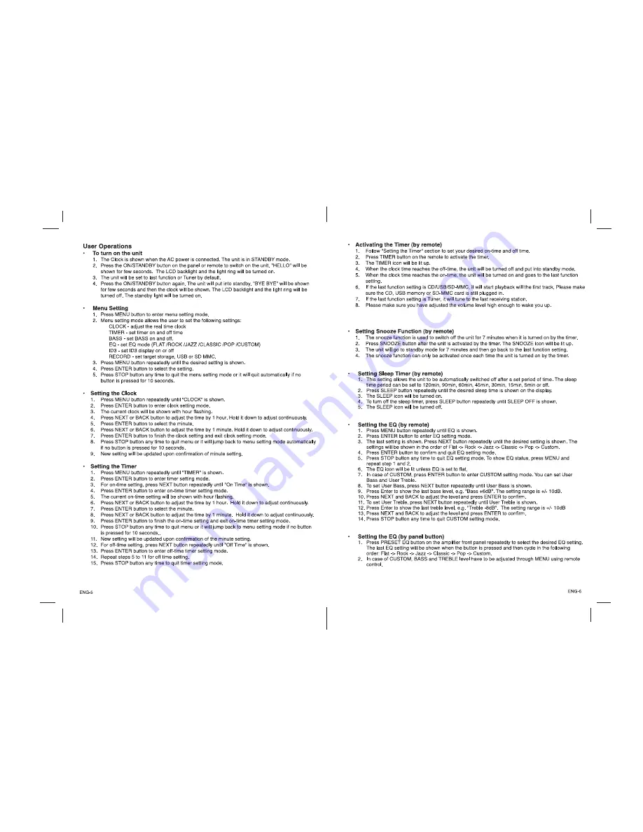 Grundig UMS 555 Manual Download Page 4