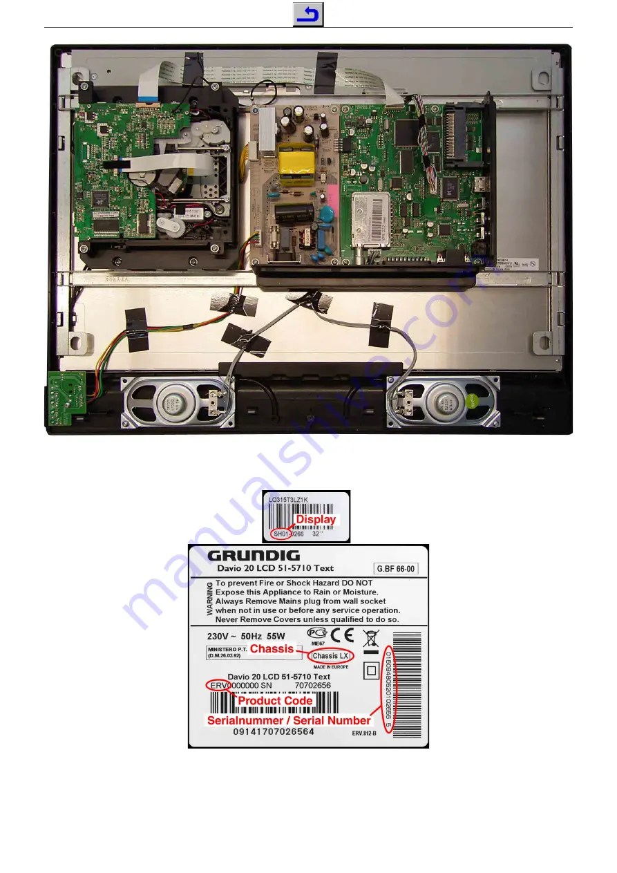 Grundig VISION 2 19-2830 T Service Manual Download Page 3