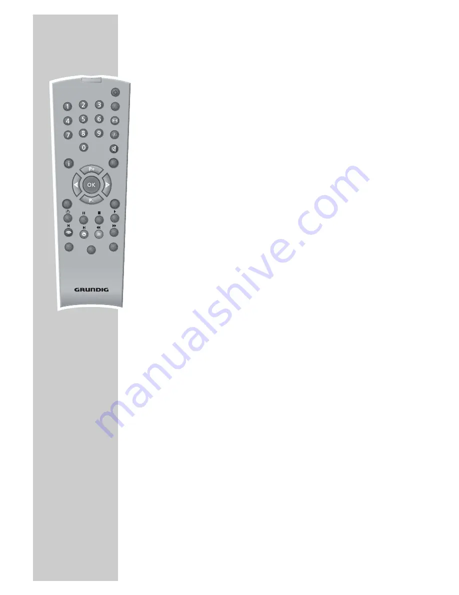 Grundig XEPHIA 42 PW 110-6605 TOP User Manual Download Page 20