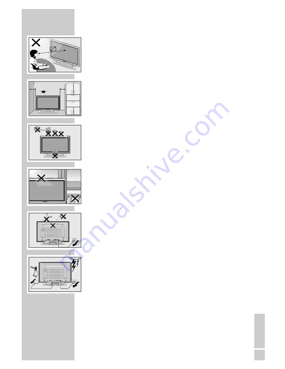 Grundig XEPHIA 42 PW 110-6609 TOP User Manual Download Page 3