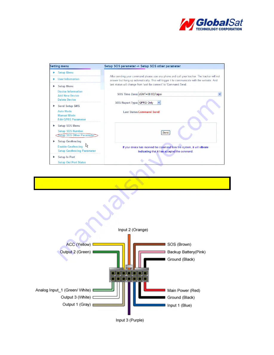 GS-Traq TR-600 User Manual Download Page 20