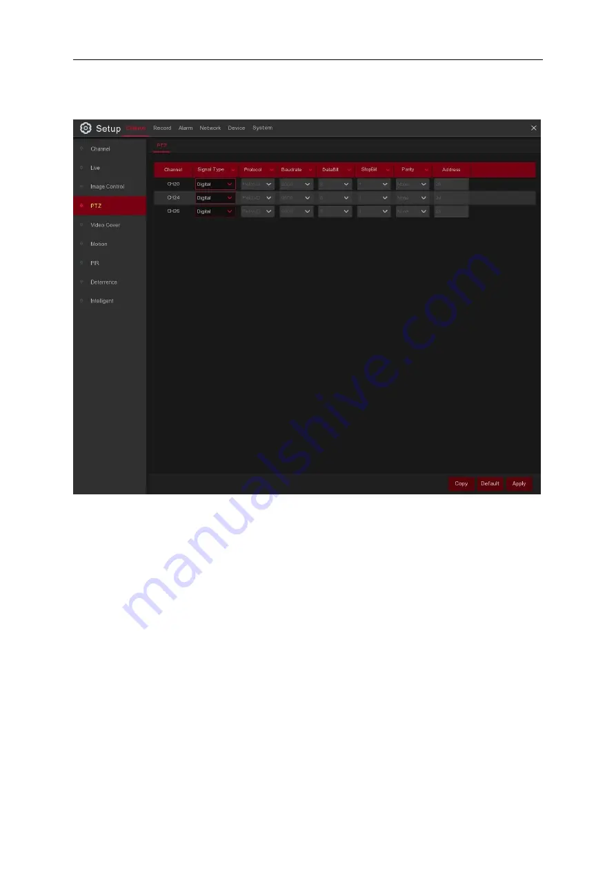 GSA Bolide BN-NVR/NX User Manual Download Page 35