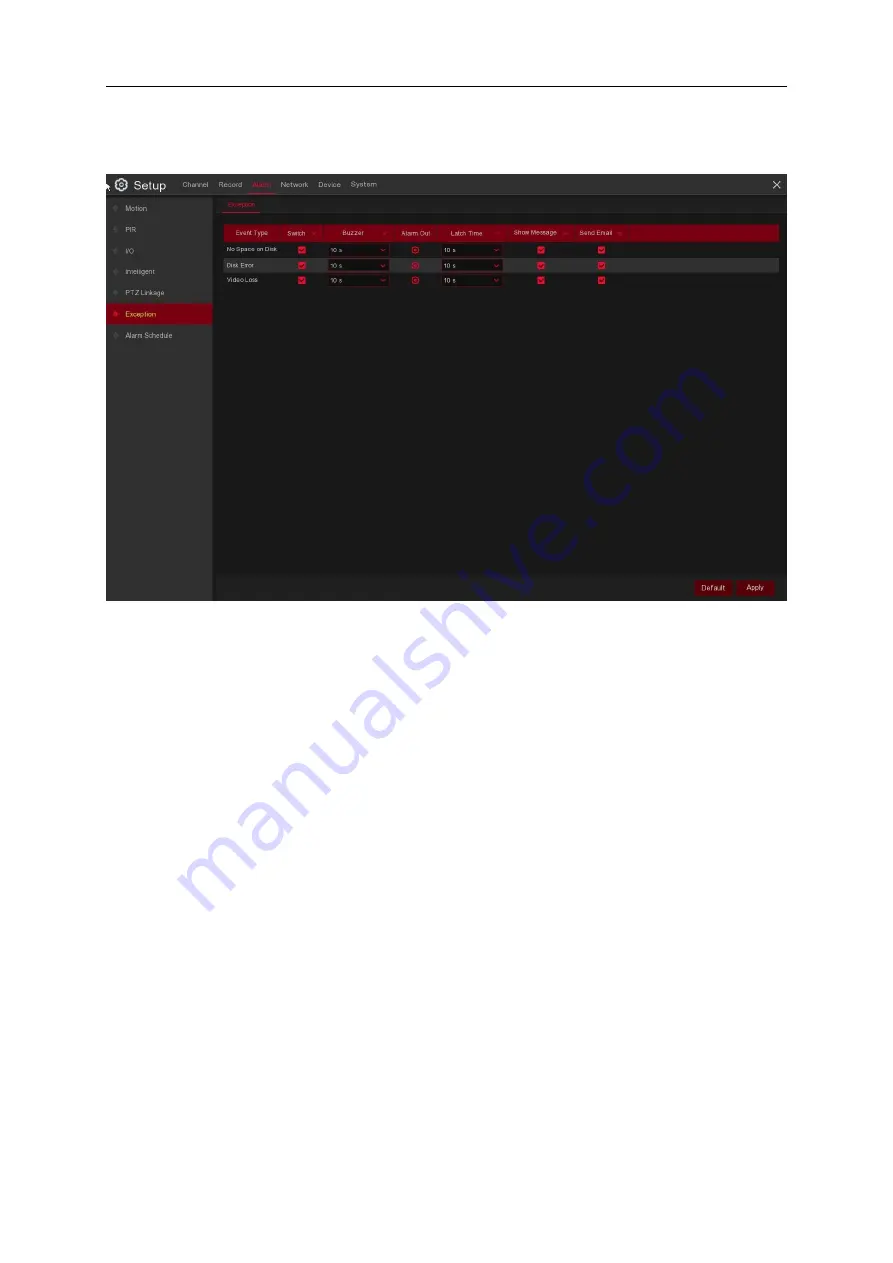 GSA Bolide BN-NVR/NX User Manual Download Page 74