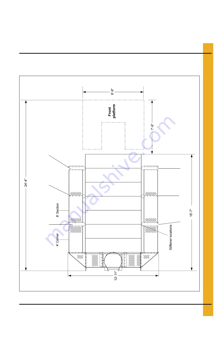 GSI Group H-Series Catwalk Instruction Manual Download Page 7