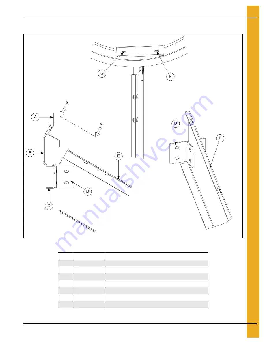 GSi 30' Diameter 60 PSF High Snow Roof Rafter Owner'S Manual Download Page 13