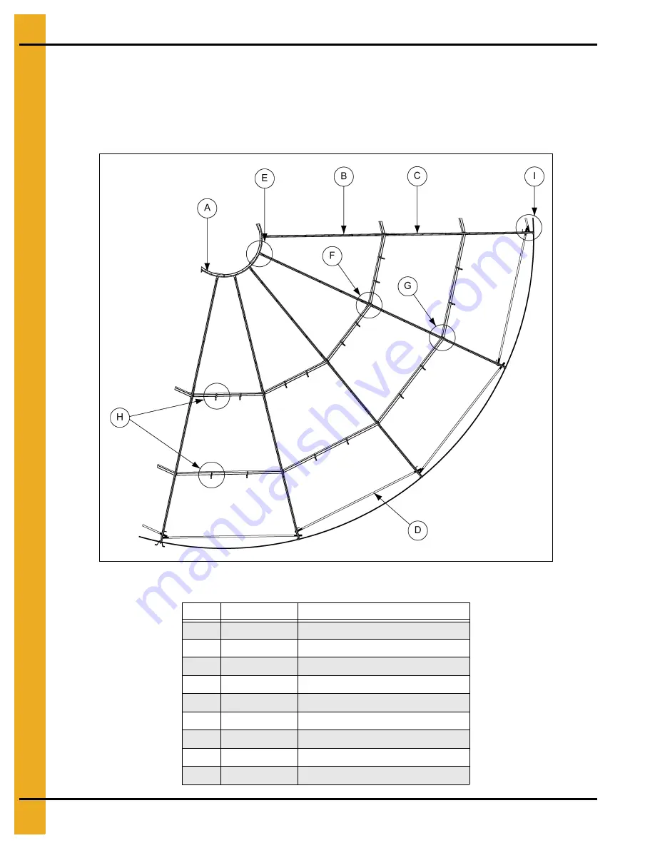 GSi 30' Diameter 60 PSF High Snow Roof Rafter Скачать руководство пользователя страница 20