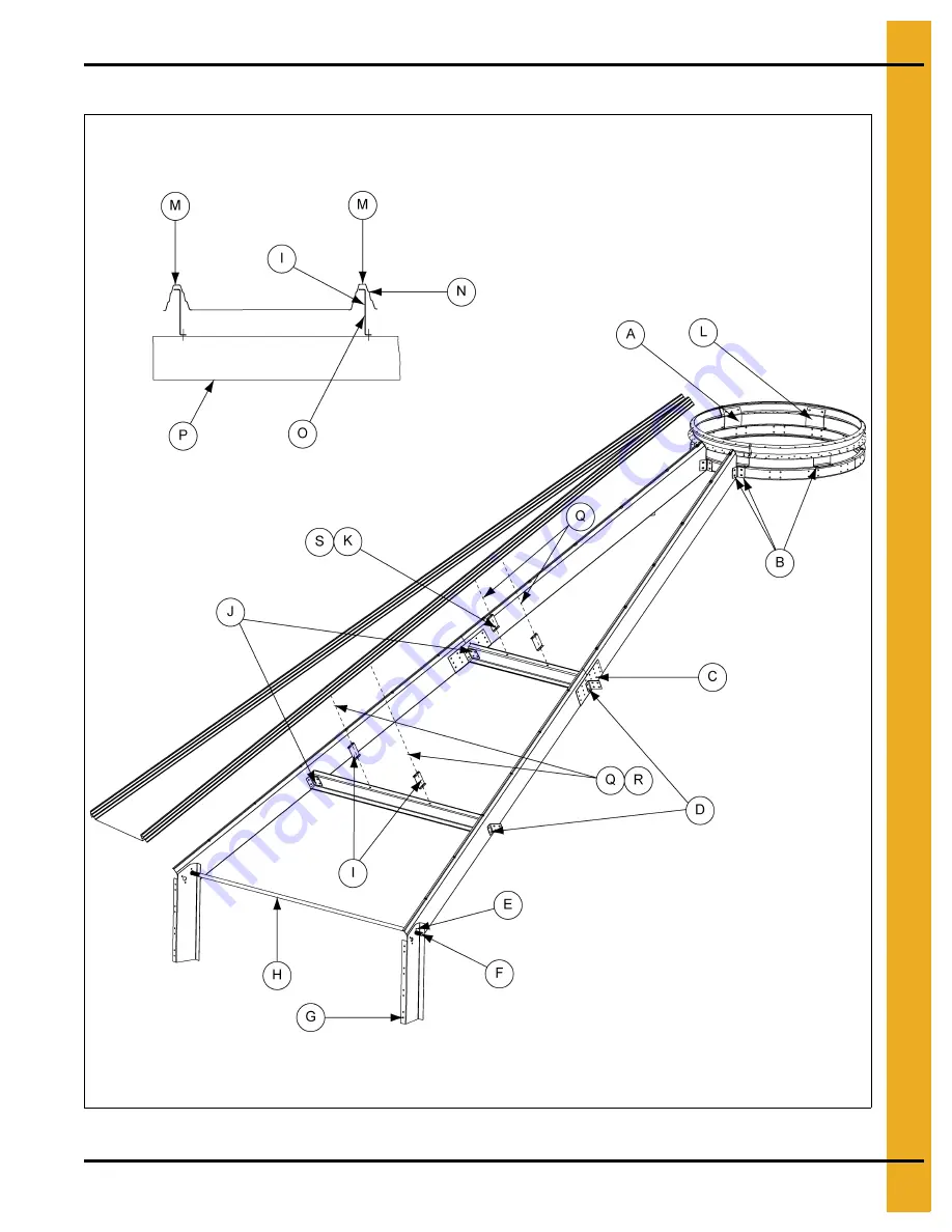 GSi 30' Diameter 60 PSF High Snow Roof Rafter Скачать руководство пользователя страница 25