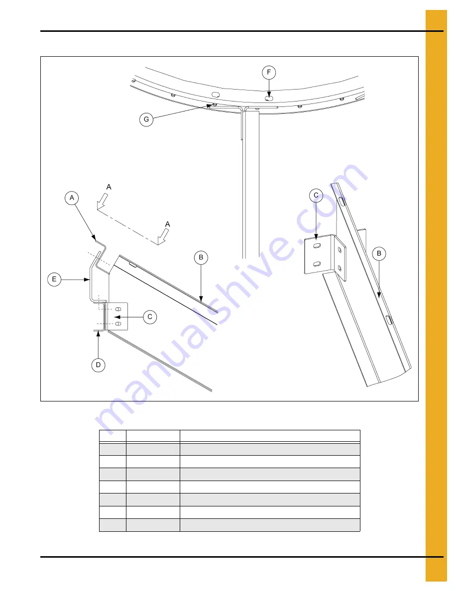 GSi 30' Diameter 60 PSF High Snow Roof Rafter Owner'S Manual Download Page 29