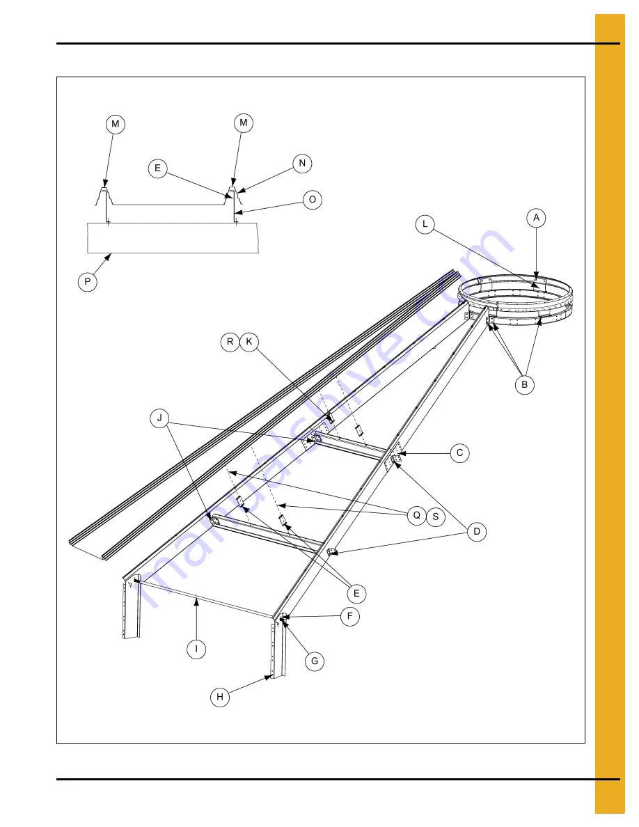 GSi 30' Diameter 60 PSF High Snow Roof Rafter Скачать руководство пользователя страница 41