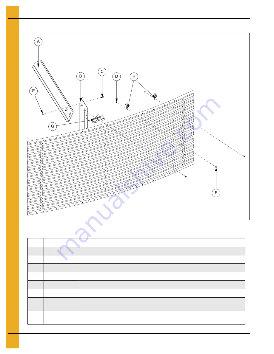 GSi 30' Diameter 60 PSF High Snow Roof Rafter Скачать руководство пользователя страница 46