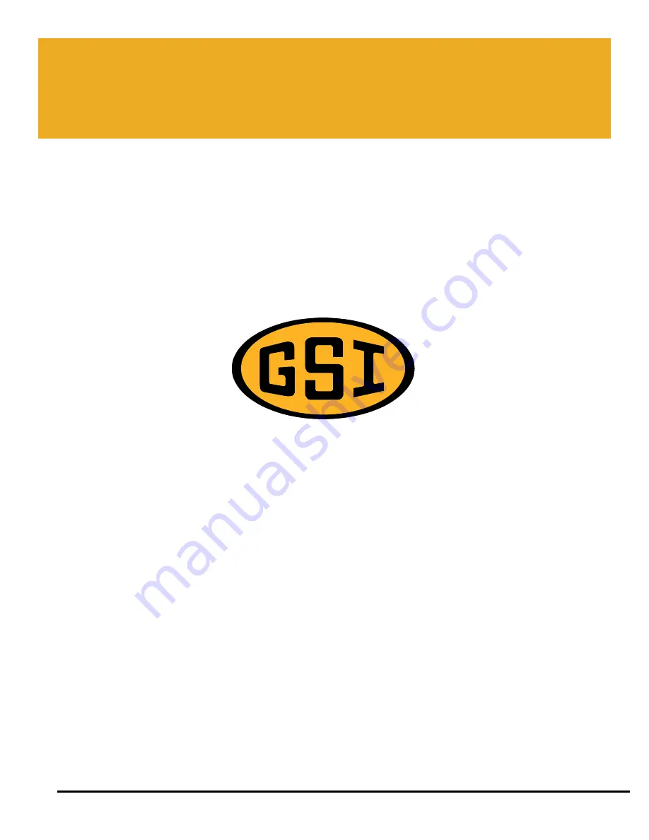 GSi CSA - Mod/F Installation Manual Download Page 41