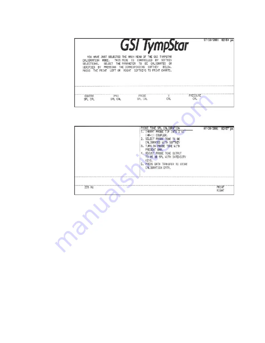 GSi TYMPSTAR 1 Service Manual Download Page 110