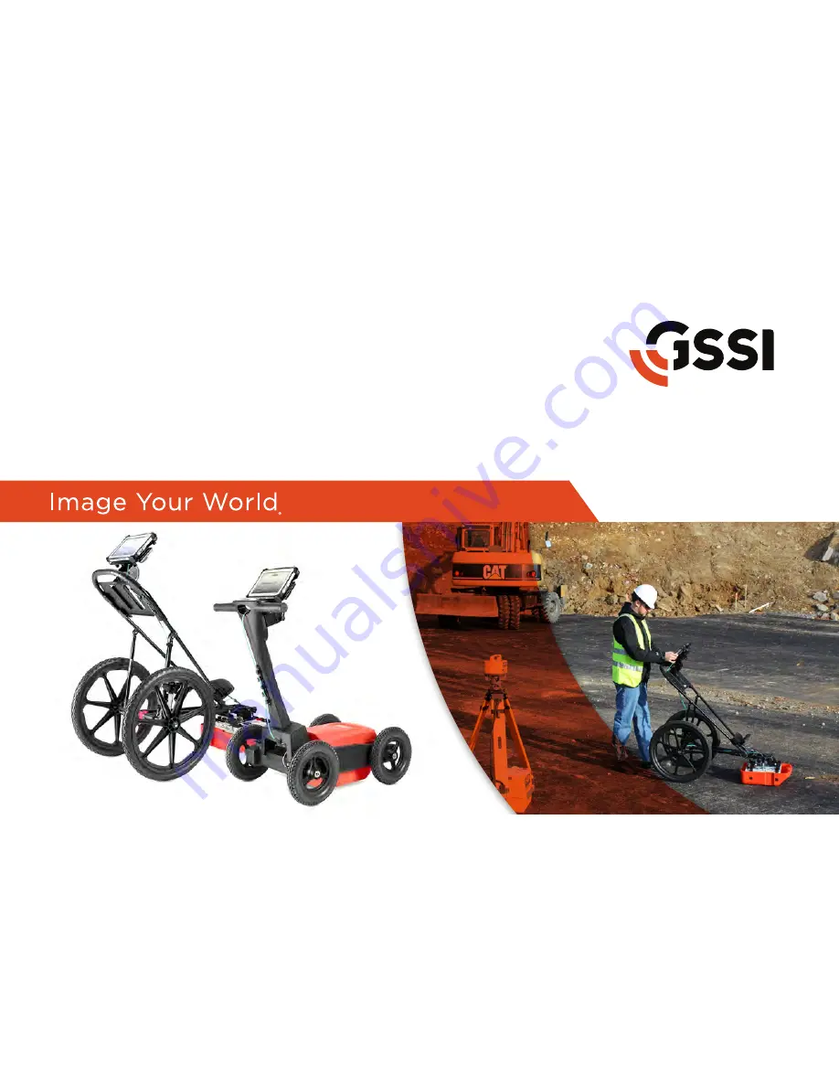 GSSI UtilityScan DF Quick Start Manual Download Page 1