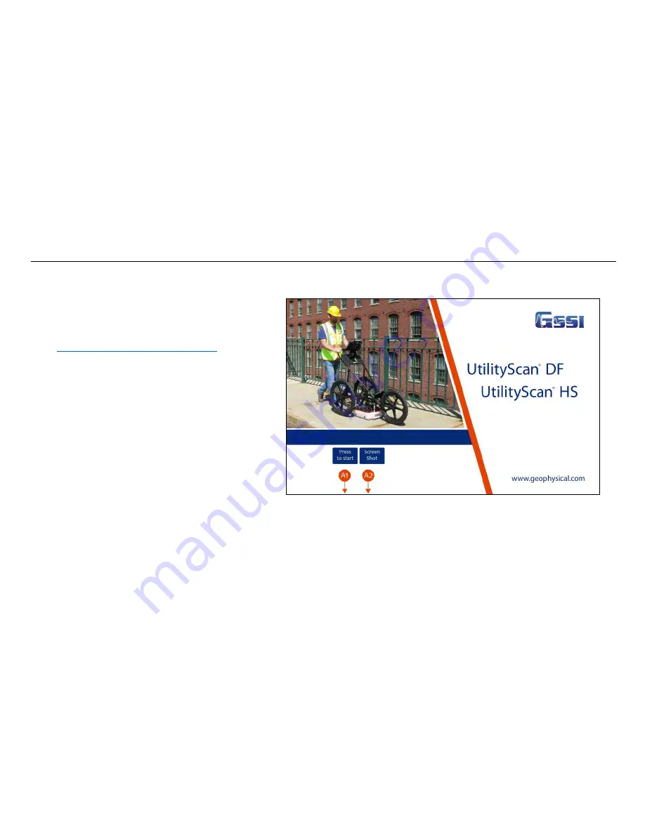 GSSI UtilityScan DF Quick Start Manual Download Page 11