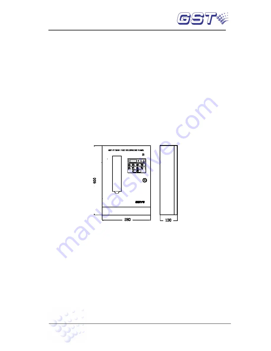 GST GST-FT8WN Installation And Operation Manual Download Page 4