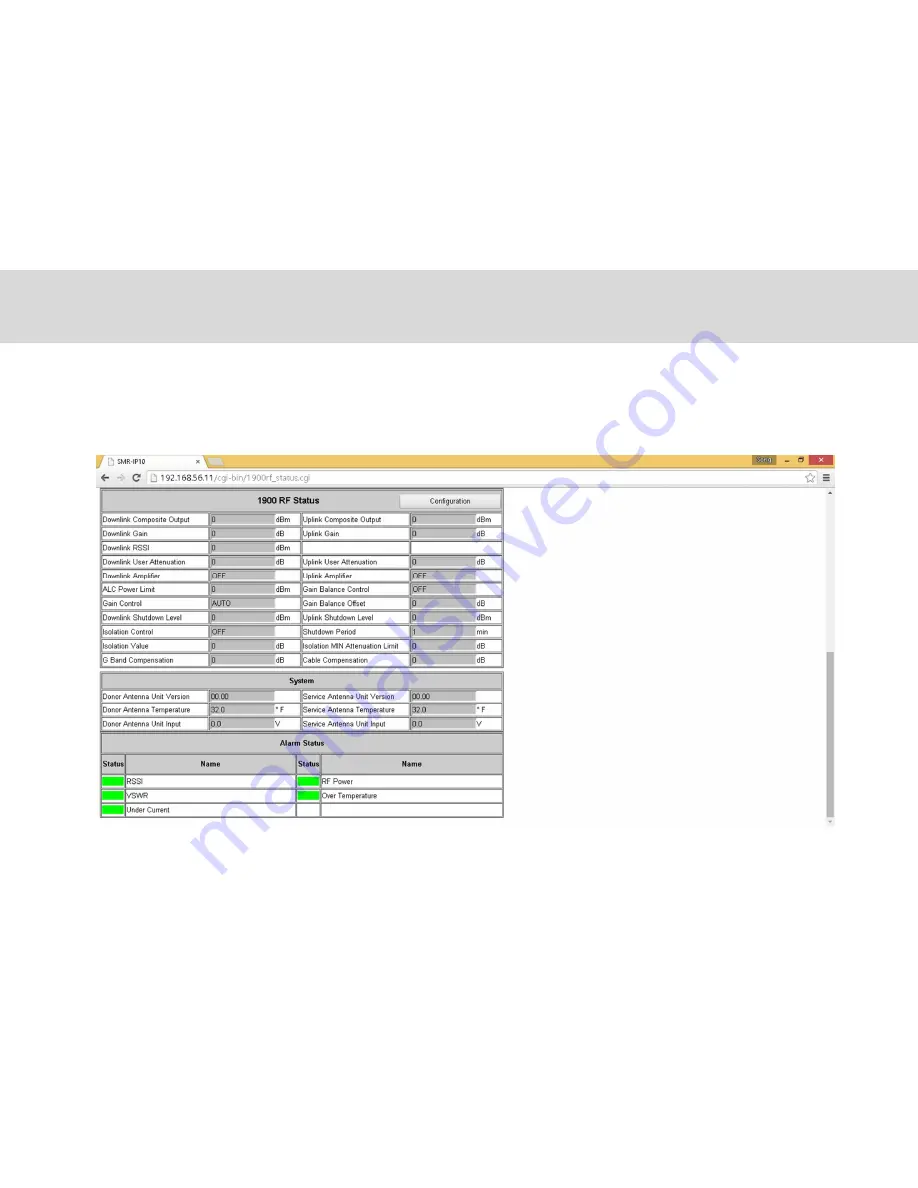 GST SMR-IP10-D Installation & Operation Manual Download Page 50