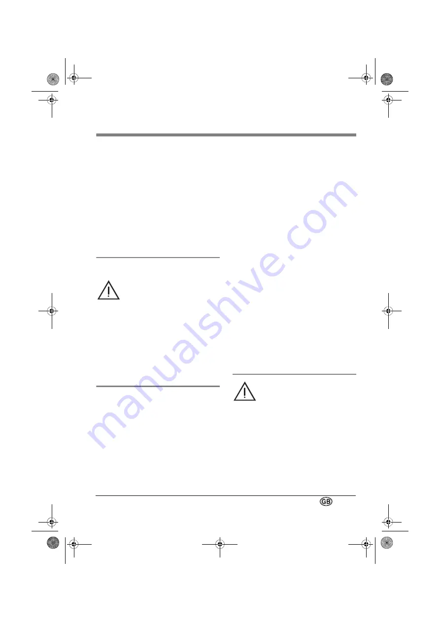 GSW EASY CLICK User Manual Download Page 21