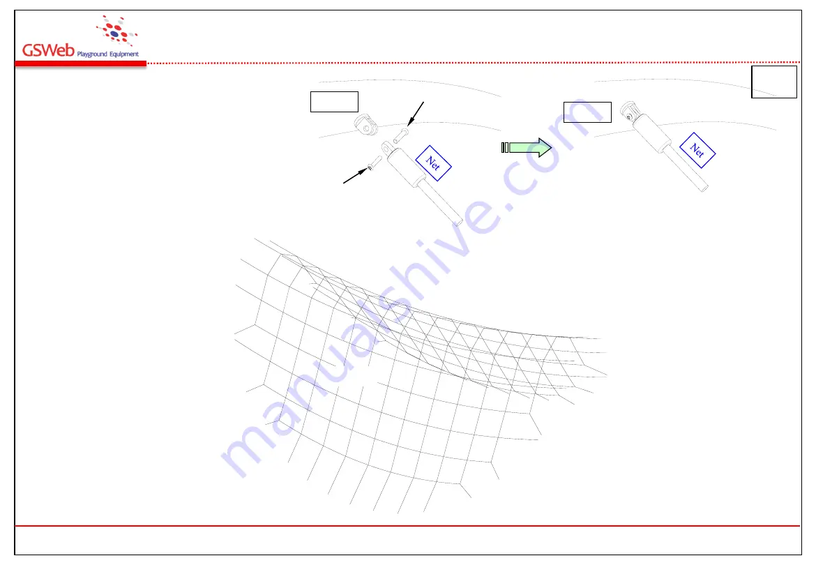 GSWeb Playground Equipment GS-RH115 Installation & Maintenance Instructions Manual Download Page 6