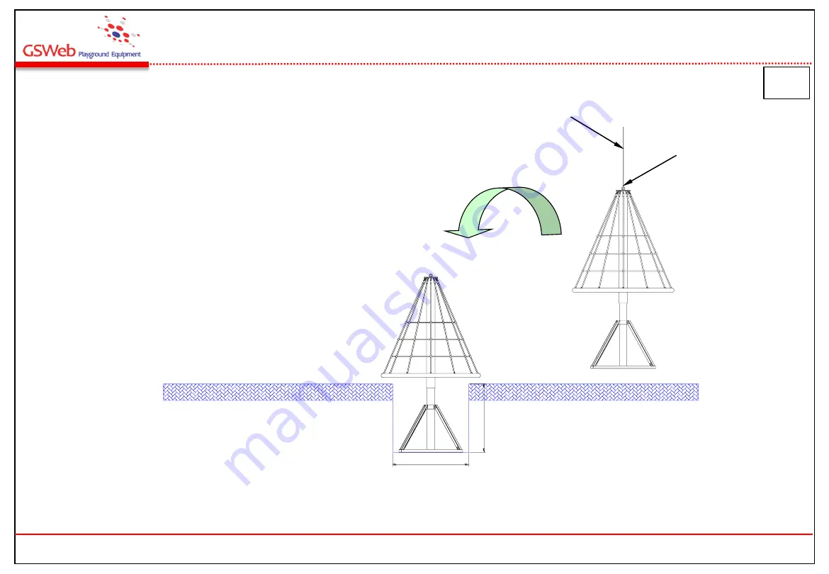 GSWeb Playground Equipment GS-SC2101 Скачать руководство пользователя страница 6