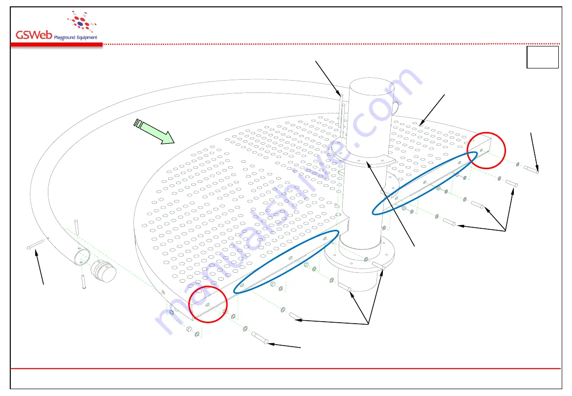 GSWeb Playground Equipment GS-SC2300F Скачать руководство пользователя страница 11