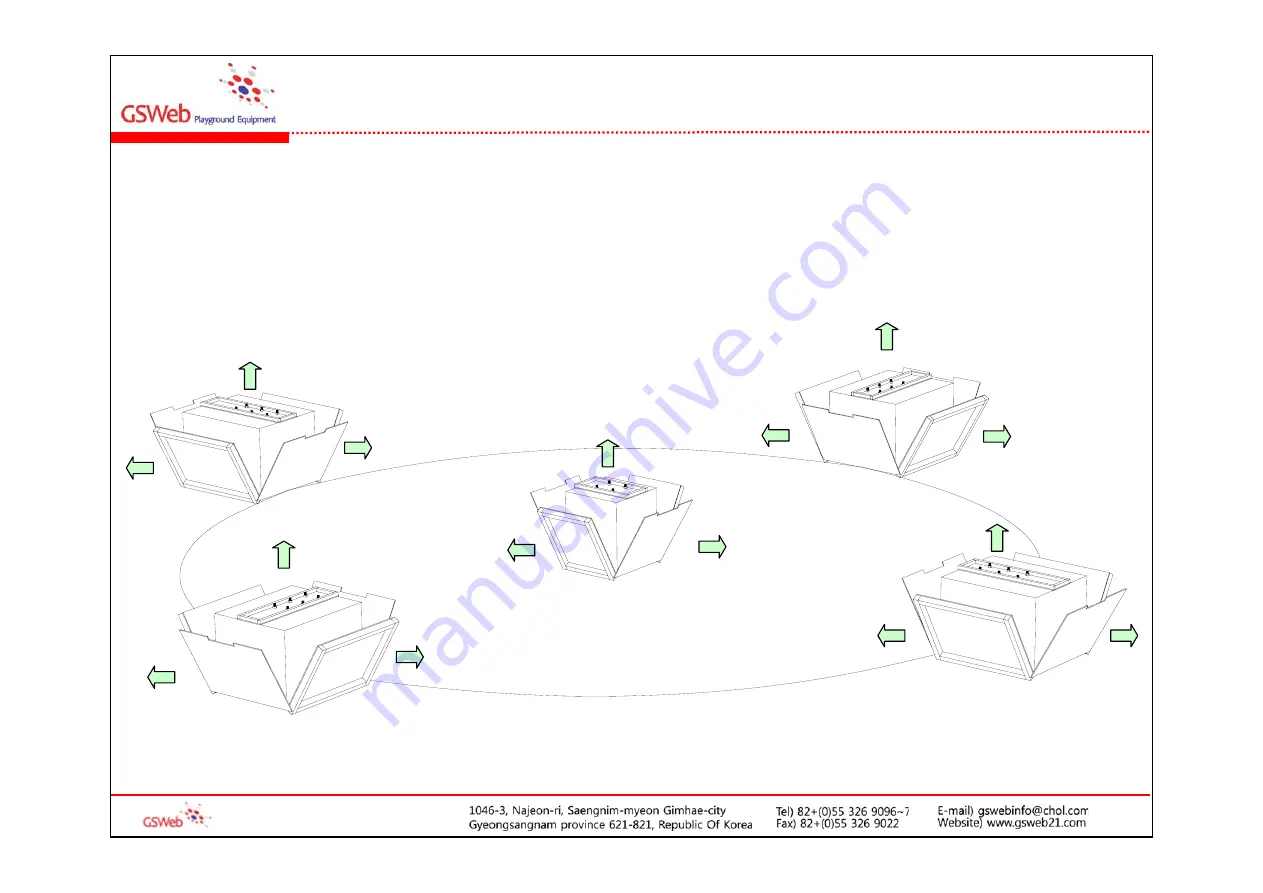 GSWeb Playground Equipment GS-W1002 Manual Download Page 10