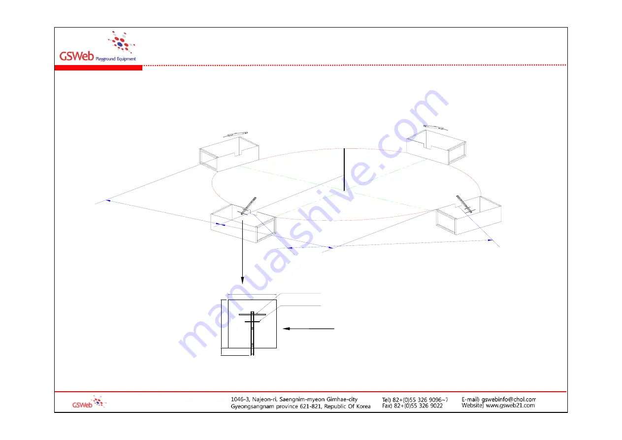 GSWeb Playground Equipment GS-W1006 Скачать руководство пользователя страница 7