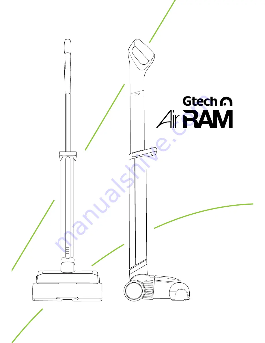 Gtech AirRAM AR01 Скачать руководство пользователя страница 1