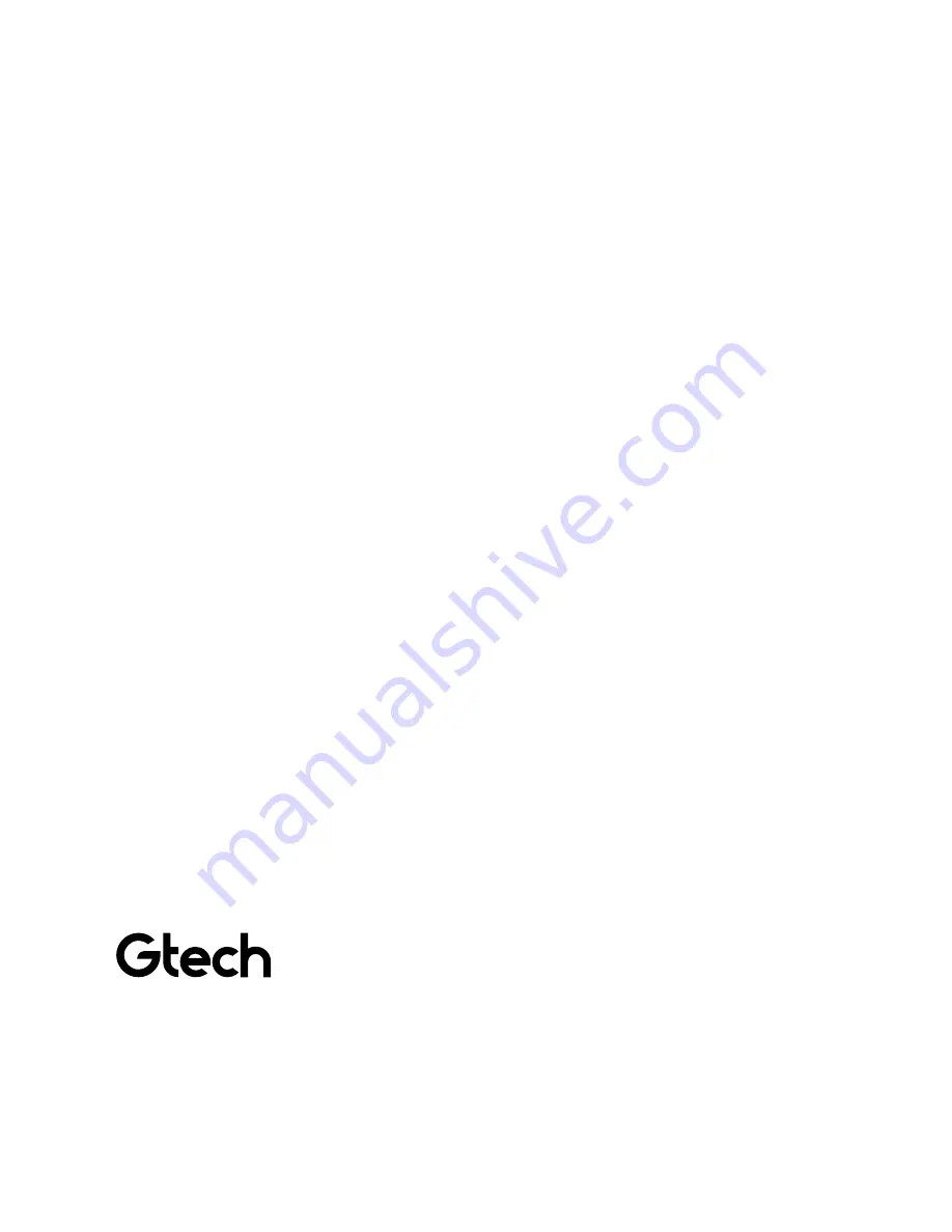 Gtech ATF006 Operating Manual Download Page 16