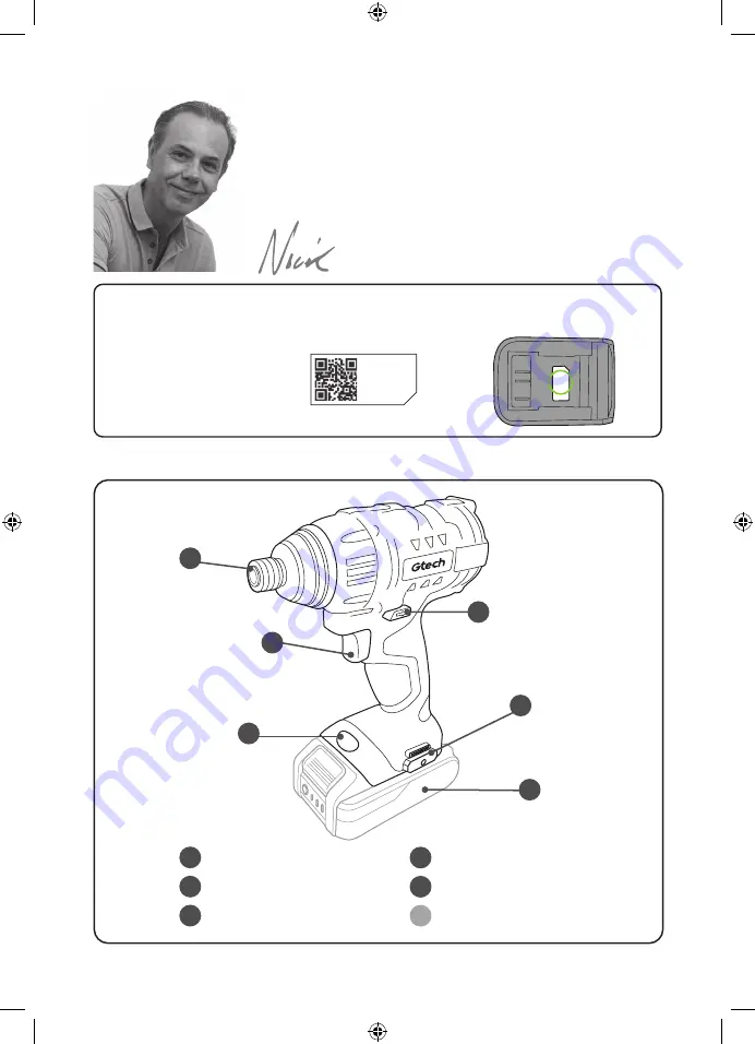 Gtech CID001 Operating Manual Download Page 6