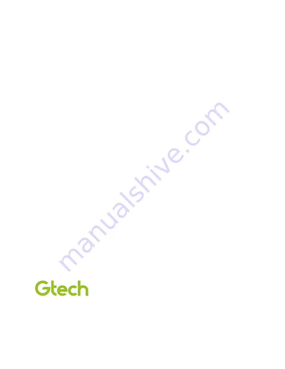 Gtech CLM2.0 Operating Manual Download Page 28