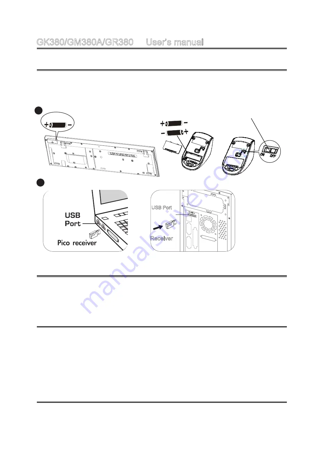 Gtech GM380A Скачать руководство пользователя страница 1