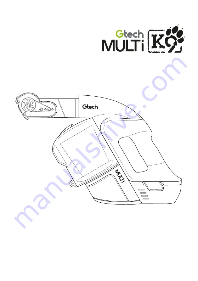 Gtech Multi K9 ATF037 Operating Manual Download Page 1