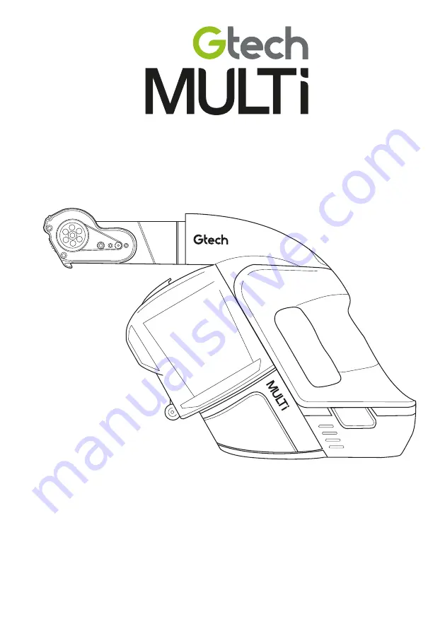 Gtech Multi Mk.2 Скачать руководство пользователя страница 1